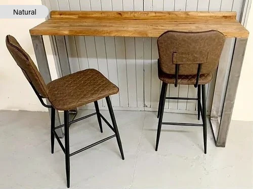 Staved Oak Breakfast Bar - Image 12