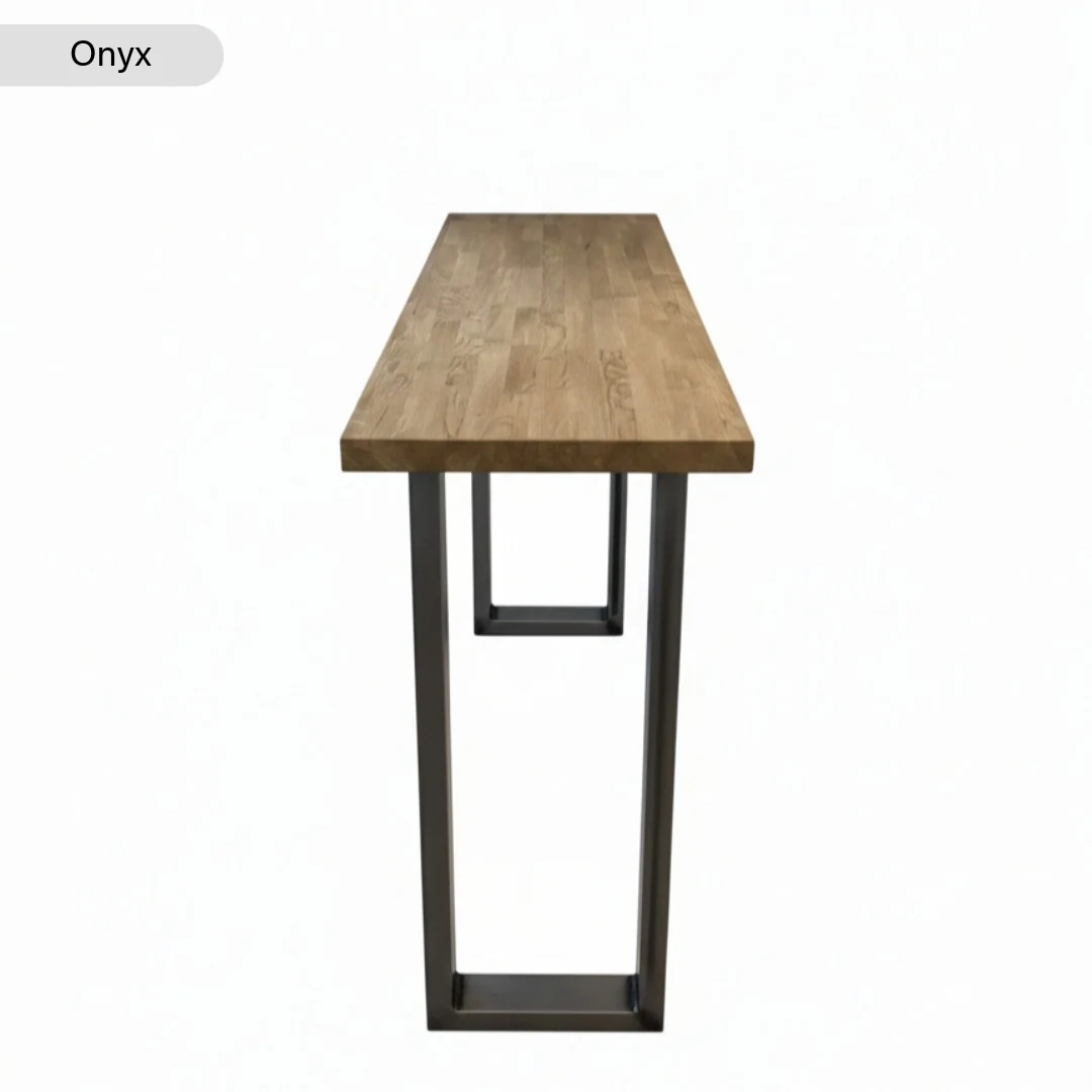 Staved Oak Breakfast Bar - Image 13