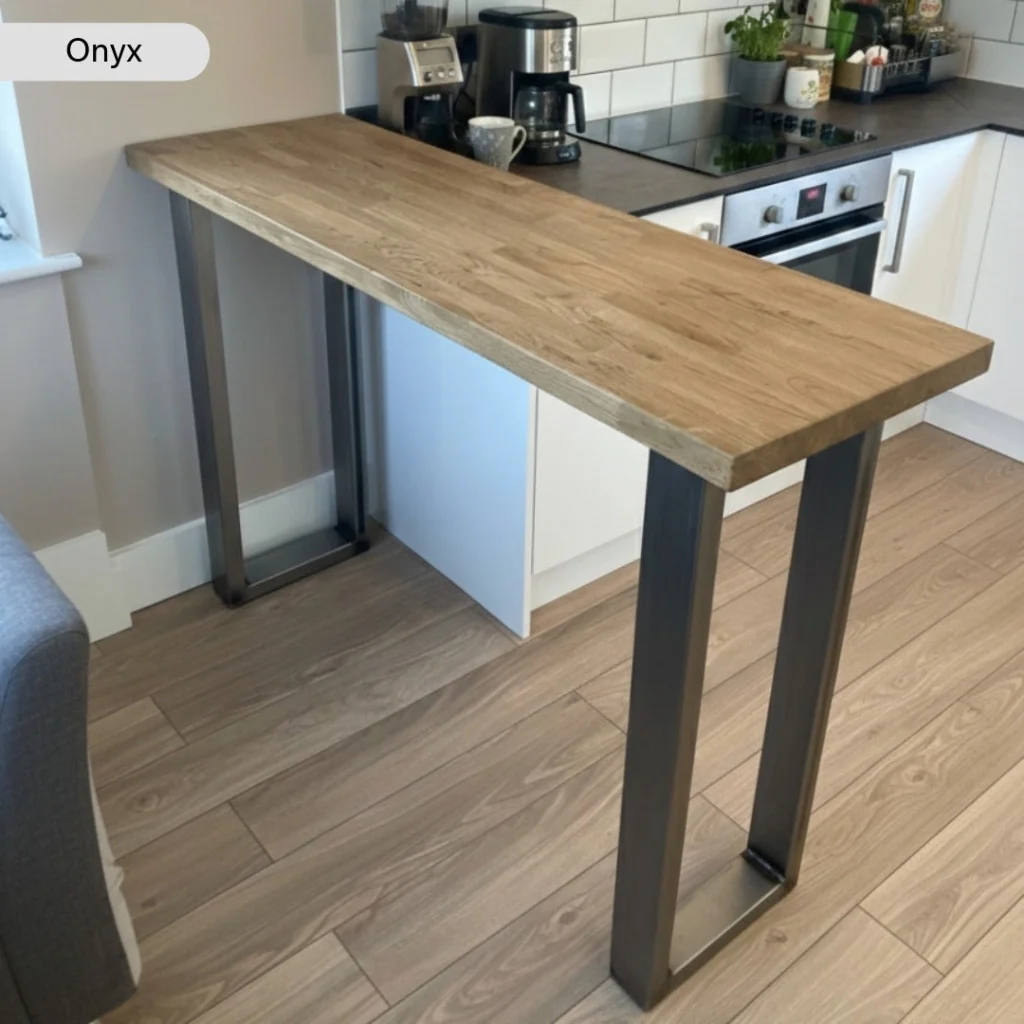 Staved Oak Breakfast Bar - Image 4