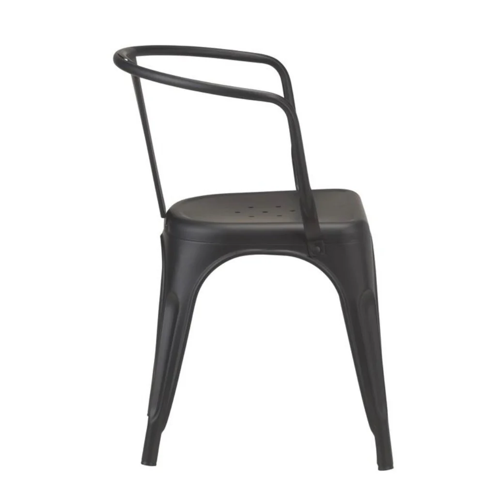 Urban Bistro ArmChair – Black Matt - Image 3