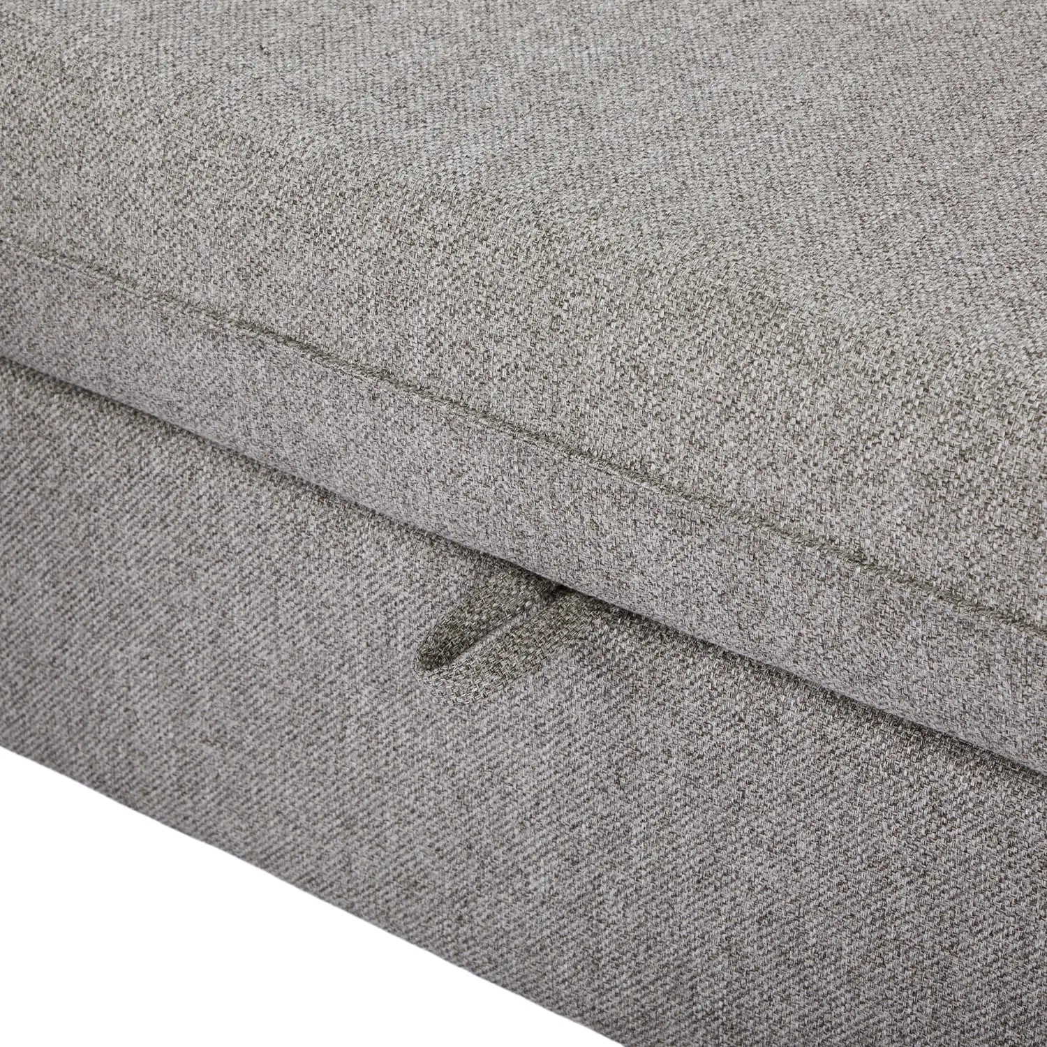 Verona Fabric 3 Seater Reversible Corner Sofa Bed with Storage - Grey - Image 21