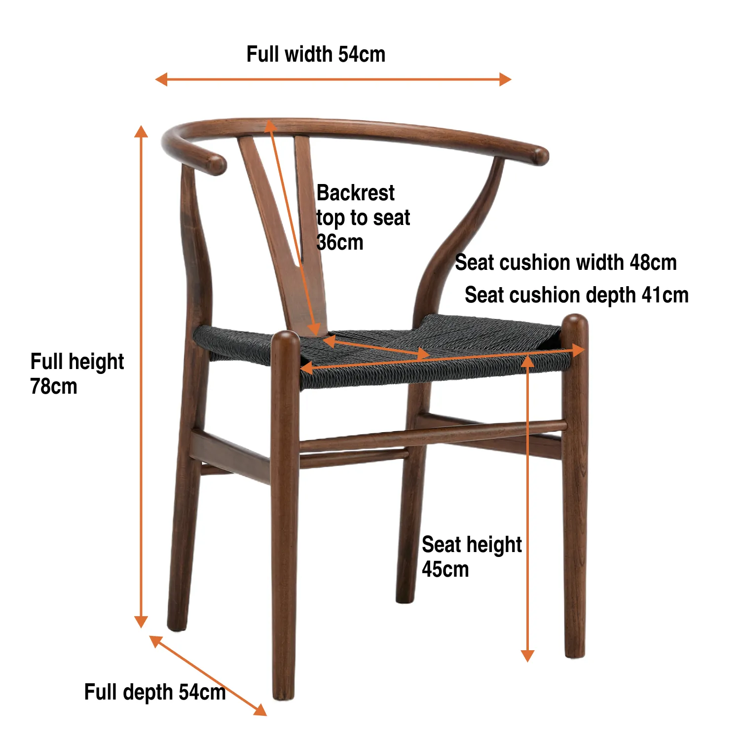 Woodhall Dining Chair – Black Weave (Set of 2) - Image 17