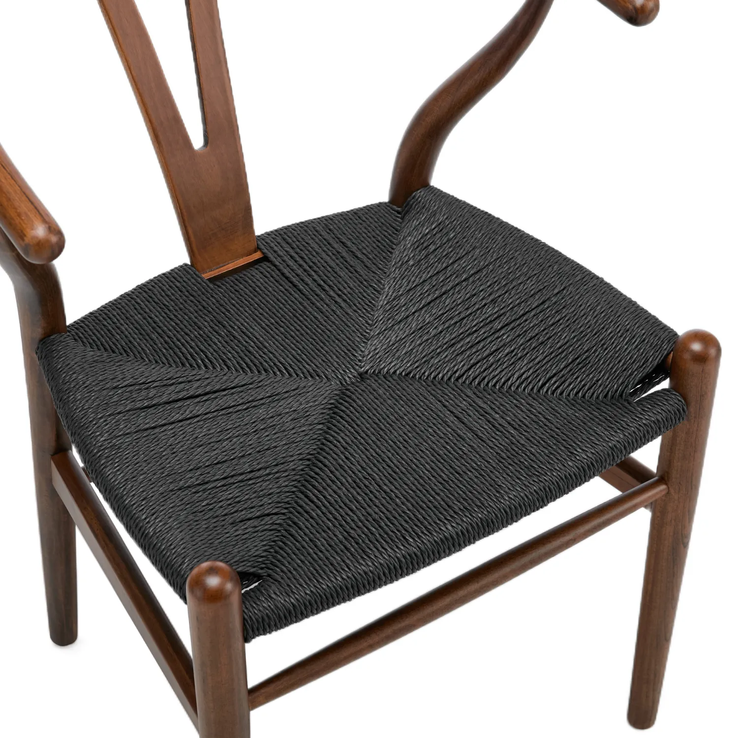 Woodhall Dining Chair – Black Weave (Set of 2) - Image 9